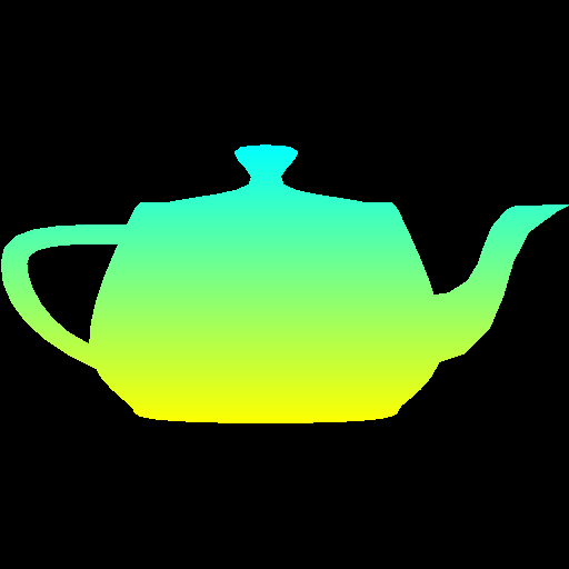 colored teapot